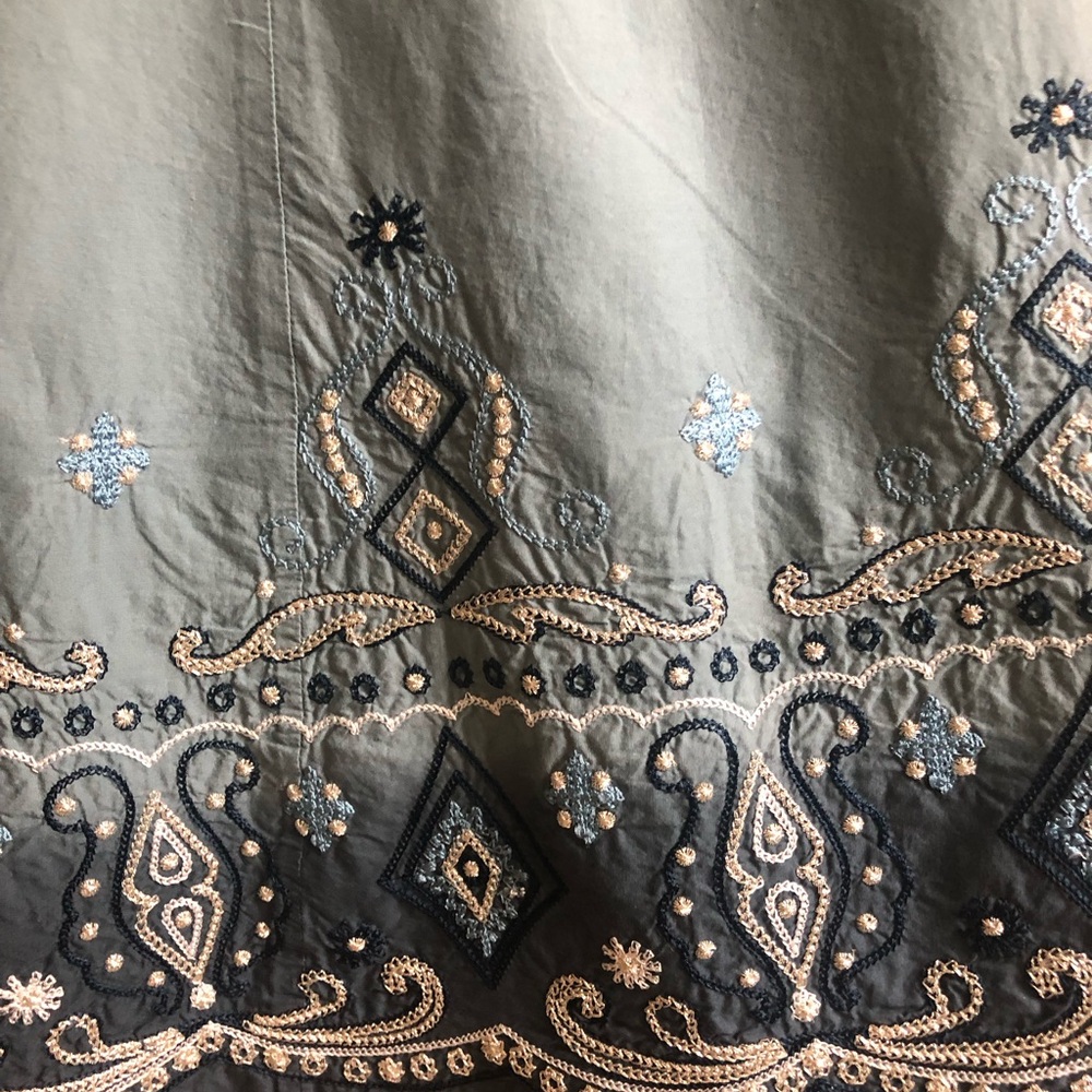Prana Embroidered Skirt - Picture 2 of 4